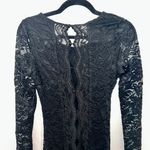 Privy Black Lace Cocktail Dress Photo 2