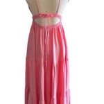 The Drop NWT- beautiful pink maxi dress, tiered skirt, brand new Photo 4