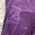 Ododos High Waisted Purple Capri Athletic Leggings Size X Small Photo 2
