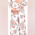 Mother bee Maternity Dress Cowl Neck Photo 0