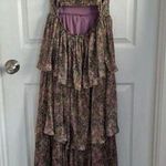 gorgeous never worn off the shoulder long flowy tiered dress Size XS Photo 4