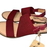 NEW Born Red Knit Hanz Sandals Shoes size 7 Photo 3