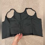 Sweat Zip Shapewear Vest Waist Trainer Tummy Control Body Shaper Black Size M Photo 7