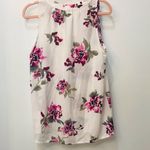 Alice Blue Floral  Simona Henley Blouse Small Photo 5