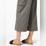 Lululemon Metropolis Maren Highrise Crop Pants in Grey Sage Photo 4