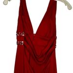 B Darlin  Red Halter Formal Maxi‎ Dress Photo 3