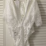 White Lace Bodysuit Photo 0
