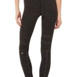 Alo Yoga Alo Alosoft Revel Leggings Black/Gray Heathered Photo 0