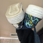 Coach  Cameron Aqua Blue Floral Flat Slip-on‎ Sneakers Women’s US Size 6.5 T Photo 6