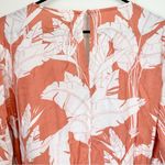 Roxy NWT  Womens New Morning Air Tropical Print Bell Sleeve Romper - Size: XL Photo 6