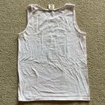 Comfort Colors NASA Style Tank Top TXBB EUC White Blue Men’s Unisex Size Small Photo 6