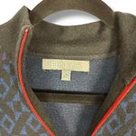 Title Nine  Merino Wool Quarter Zip Pullover Top‎ Diamond Pattern - XS Photo 2