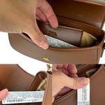 ZARA Buckle Crossbody Bag Vegan Leather Brown Small 6287/010 Neutral Casual Photo 10