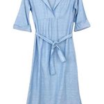 Henri Bendel Vintage Belted Popover Midi Dress Photo 8