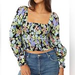 Free People Puff Sleeve Blouse XS Photo 0