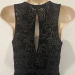 Free People Intimately  Burnout Babe Mini Dress Velvet Black Small Whimsigoth New Photo 8