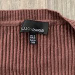 Lucy Paris  ribbed button front Photo 1