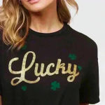 Fantastic Fawn Lucky Graphic Tee Top‎ Photo 2