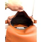 Chloé Chloe Marcie Medium Grained Leather Saddle Crossbody Bag Tan Photo 7