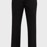 Tahari 🌺NWT  BLACK STRAIGHT LEG MID RISE TROUSER PANTS SIZE 2🌺 Photo 0