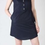 Birds of North America Black Linen Blend Honeycreeper Dress Size S Photo 0