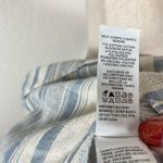 Lucky Brand Amelia off the shoulder boho light blue crop blouse women’s M NEW Photo 6