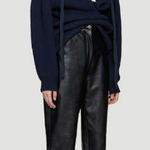 Stella McCartney Stella McCartney Hailey Faux Leather Trousers Streetwear Biker Int 42 US Medium Photo 0