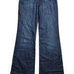 7 For All Mankind Dojo Flare Leg Jeans 7FAMK 28 Dark Wash Photo 0