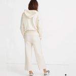 Madewell  Cream Ellington Straight-Leg Sweater Cropped Pants Photo 2