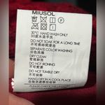 Miusol Scarlet Lace Gown NWT Red Photo 10