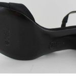 Van Eli Laban Black Fabric Open Toe Slingback Heel Size 6 Photo 10