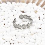Silver Seashell Ring Photo 3
