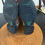 Ariat Brown Western Cowboy Boots with Embroidered Design Photo 6