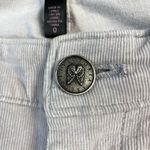 Victoria's Secret VS Mid Rise Capri Stone Gray Skinny Corduroy Pant Size 0 Y2K Photo 5