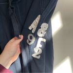 Abercrombie & Fitch Y2K Baddie Early 2000s Preppy Navy Blue Comfy Pants Low Rise Photo 2