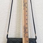 Vintage Unbranded Black Quilted Leather Medusa Sunburst Medallion Crossbody Bag Photo 11