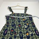 Agua Bendita x Target Dress Womens Size XL Blue Dainty Mini Floral Tile Print Photo 5