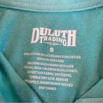 Duluth Trading Company Duluth Trading Co. Mint Green Short Sleeve Polo Top Women’s Size Small Photo 6