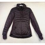 Lululemon Pullover Womens 4 Black Cherry Down For A Run Pullover Goose Down Photo 0