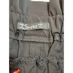 SIMPLEE ELASTIC WAIST WITH TIE BELT POCKETS BLACK COMFY FIT PANTS WOMENS XL Photo 3