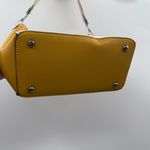 BROMEN Yellow Cream‎ Colorblock Shoulder Bag Women’s Structured Tote Purse Photo 6