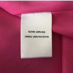 Saloni Aggie Silk Aymetrical Midi Dress size 6 Red Photo 9