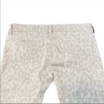 Bella Dahl  Gray Leopard Cheetah Skinny Jeans Size 30 Photo 7
