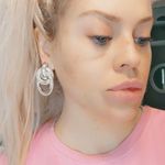 Givenchy Couture Silver Tiered Hoop Clip-On Earrings Photo 6