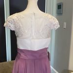 Women’s Ivory Lace Top Chiffon V Photo 5