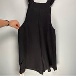 None Emery Rose Black Romper Short Overalls Minimal Coastal Beach Summer Boho NWT S Photo 6