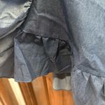 NWT Rare Editions Chambray Blue Ruffle Dress $64 kid sz 16 OR wmn size 0 Photo 8