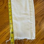 AGOLDE  Sophie Crop‎ Skinny Denim Jeans in White Shoreline Destruct Size 27 Photo 8
