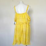 BP Nordstrom  Sundress Mini Dress Plus Size 1X Yellow & Pink Sleeveless NEW Photo 6
