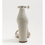 Sam Edelman  Yaro Ankle Strap Sandal Size 9.5 Ivory NWB Wedding Formal Heel Photo 5